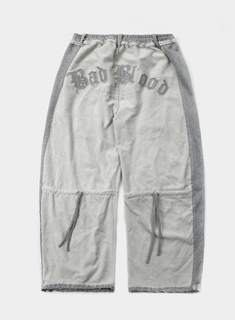 Badblood  Mystic Capsule 2-Way Curved Jogger Trousers - Inside-Out Gray