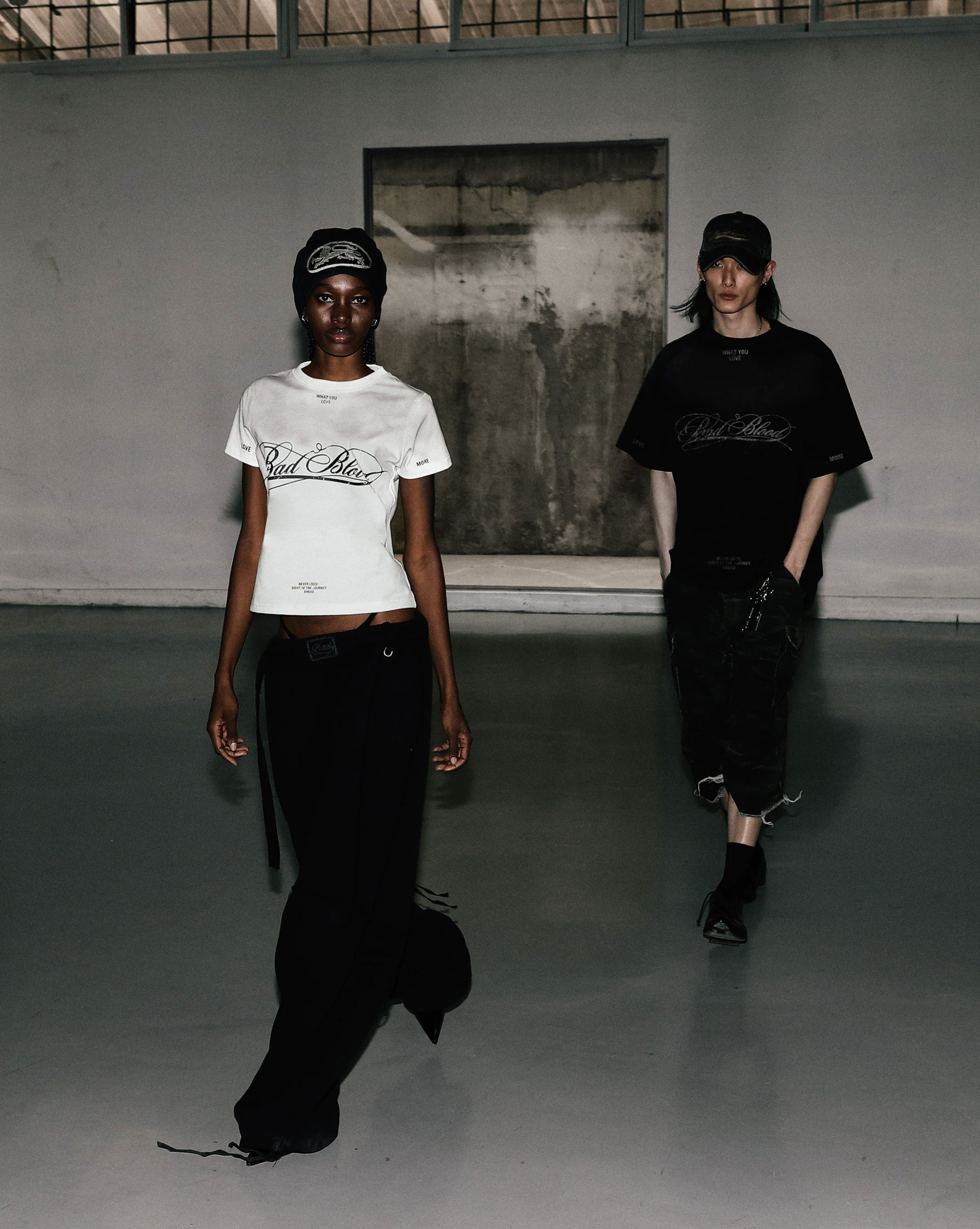 Badblood Dark Classic Dusty T-Shirt White