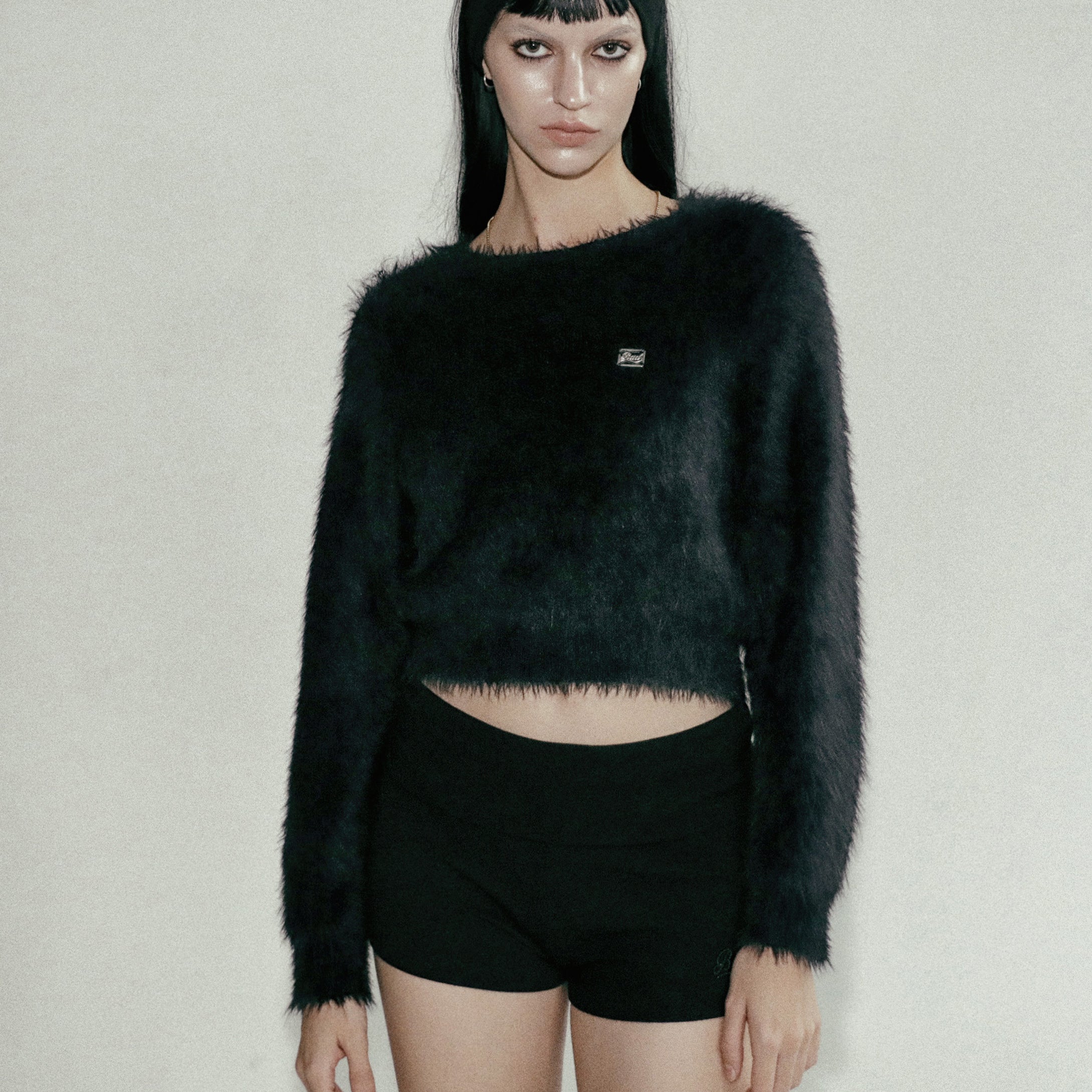 Badblood Beyond Soft Fold Over Shorts - Black