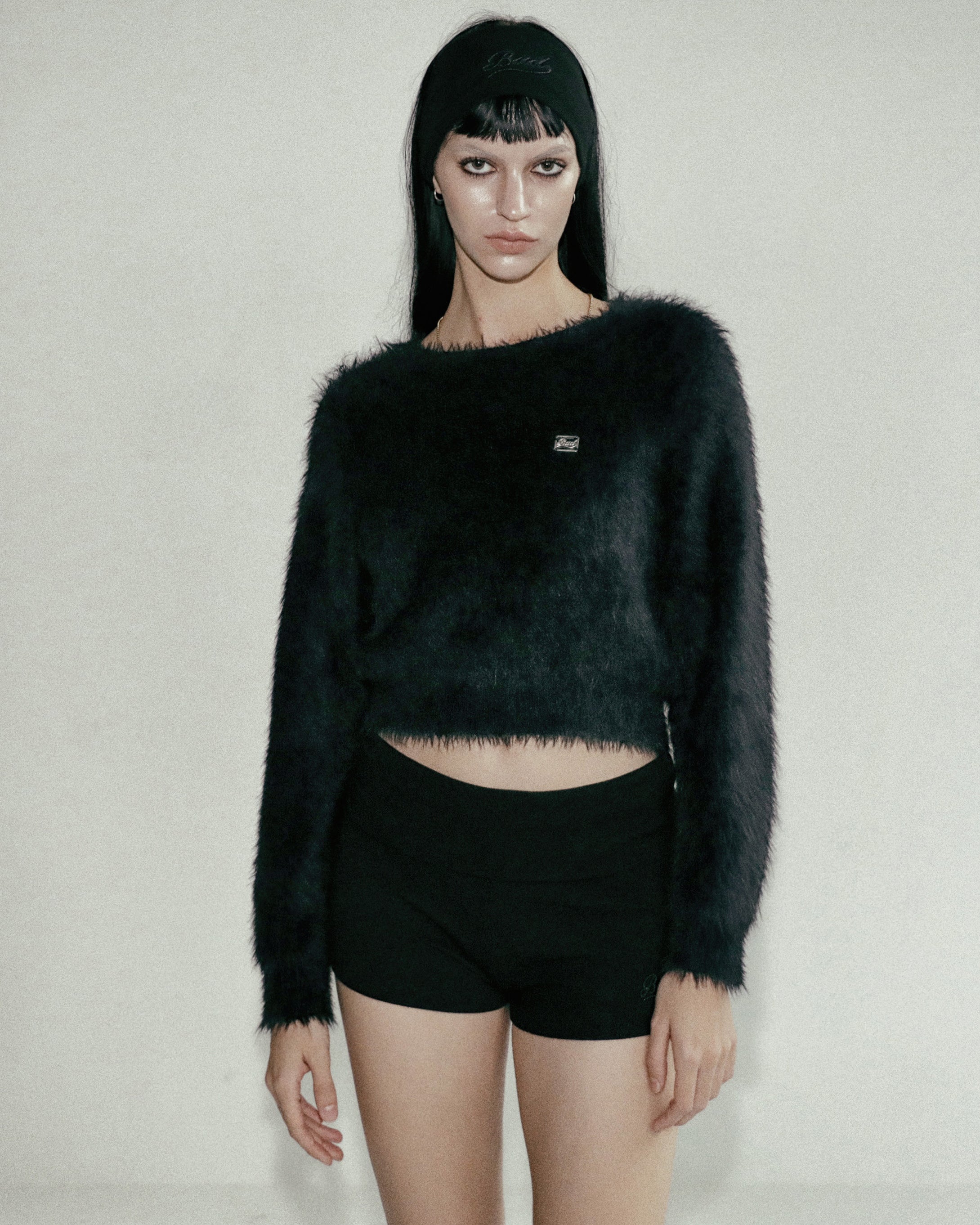 Badblood Beyond Soft Fold Over Shorts - Black