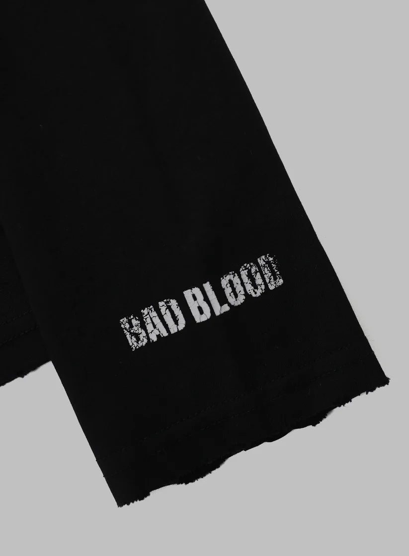 Badblood KEEP SLEEPING Long Sleeve - Dusty Black