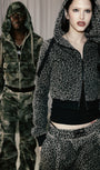 Badblood  Low Edge Hoodie Slim Fit Light Camo