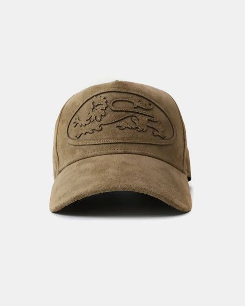Badblood Mystic Big Patch Ball Cap - Tan Suede