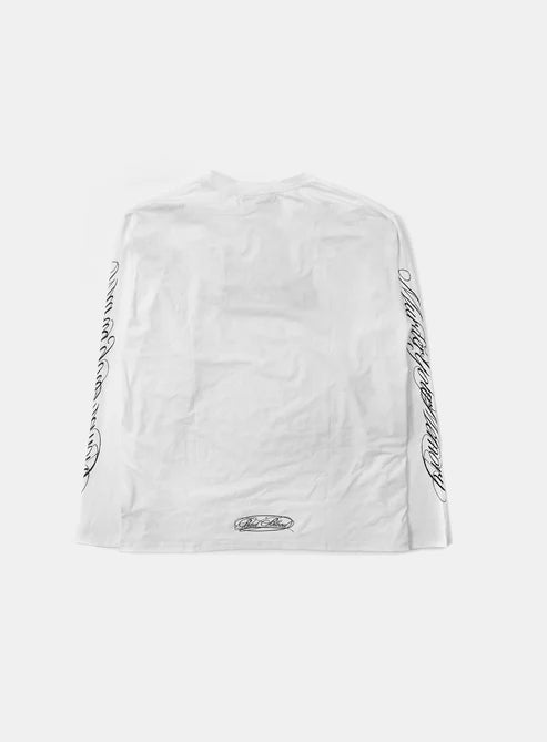 Badblood Dark Classic MYM Long Sleeve - White