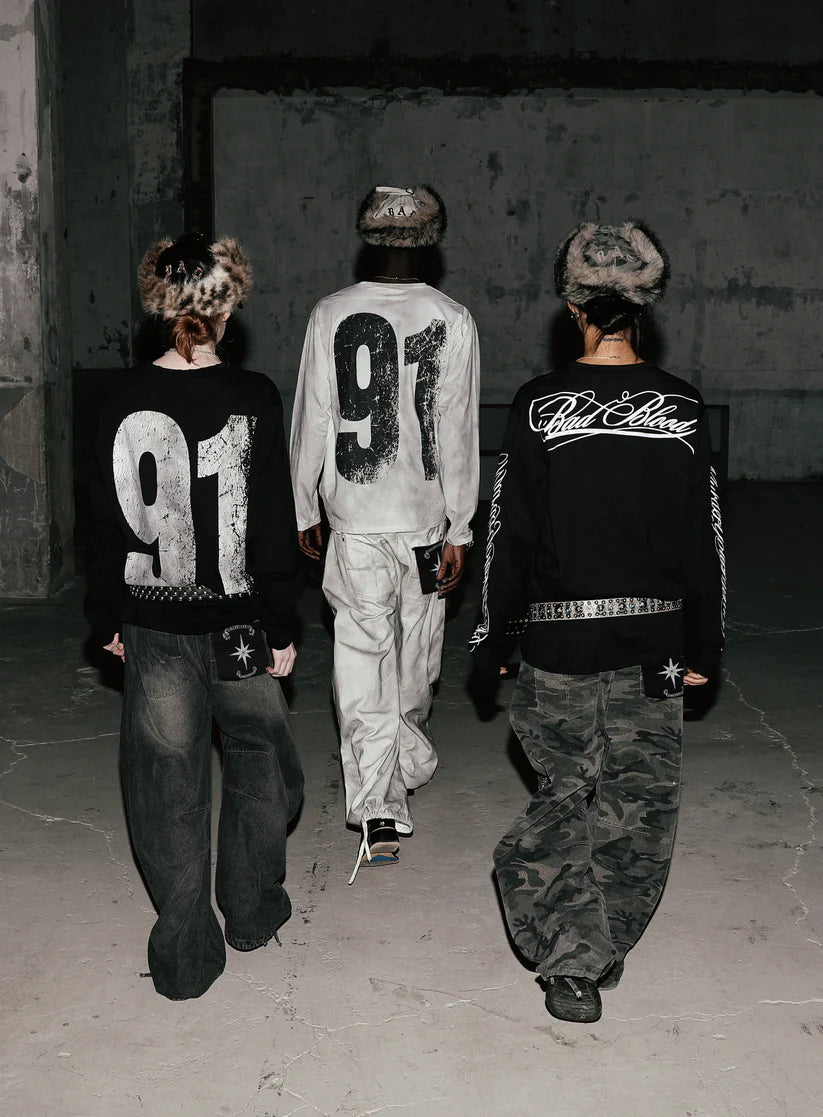 Badblood KEEP SLEEPING Long Sleeve - Dusty Black