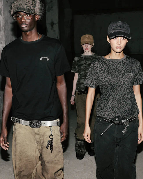 Badblood Viper Logo T-Shirt - Green Camo