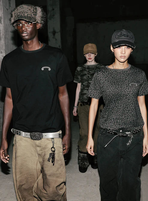 Badblood Viper Logo T-Shirt - Green Camo