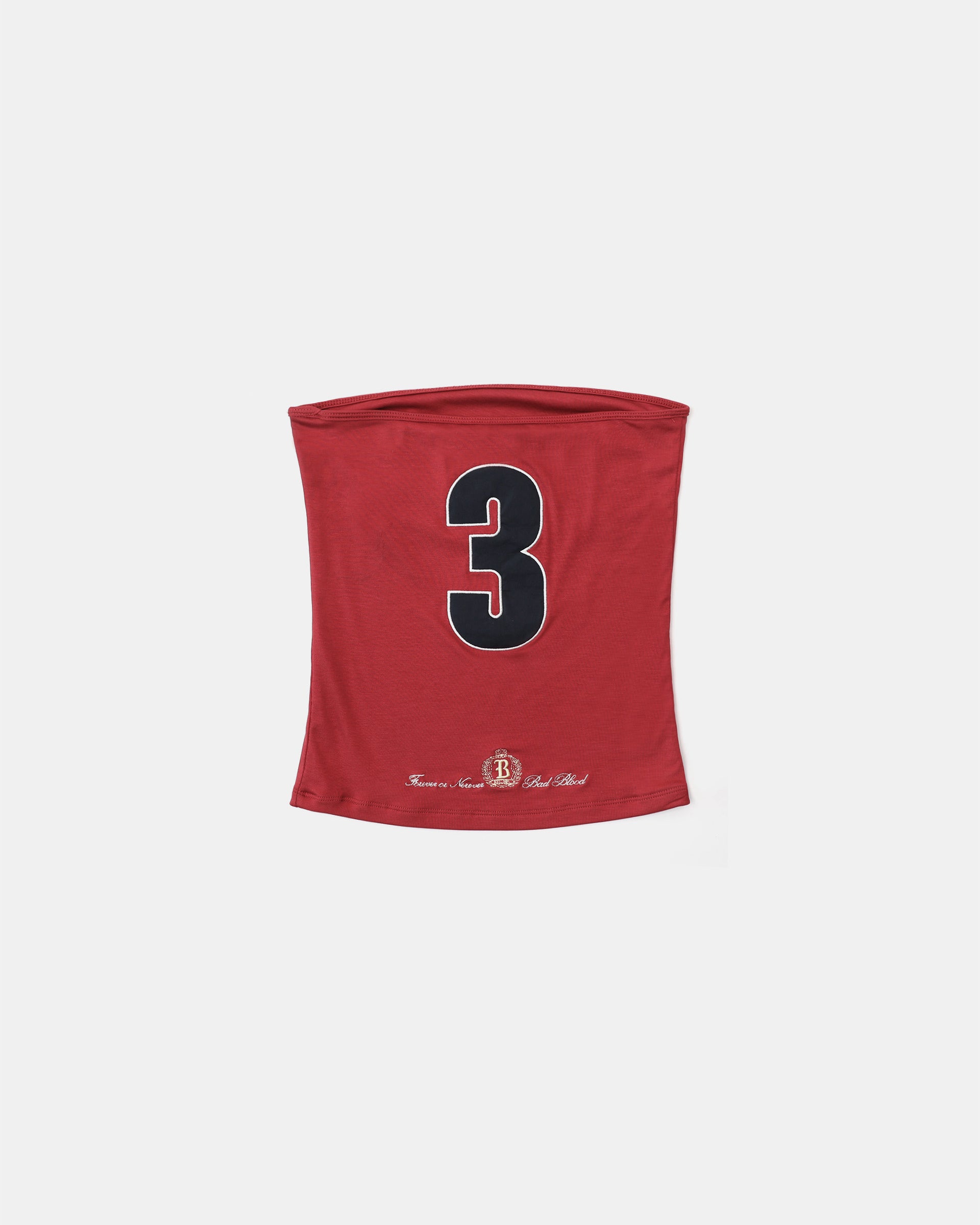 Badblood Classic Logo Tube Top - Red