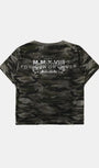 Badblood Viper Logo T-Shirt - Green Camo