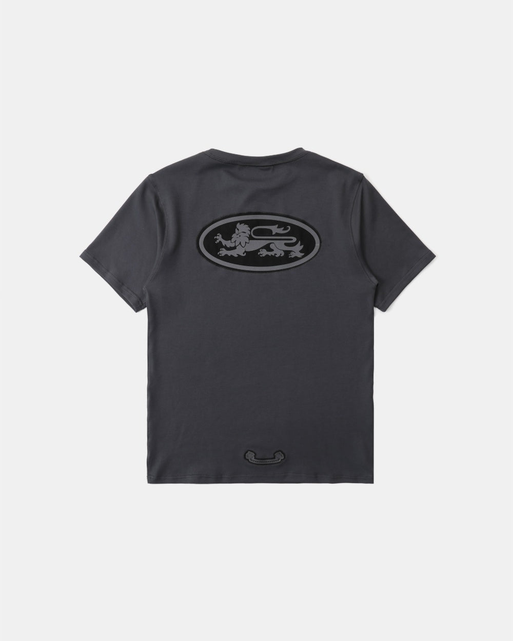 Badblood Tiny Logo Jersey T-Shirt Charcoal