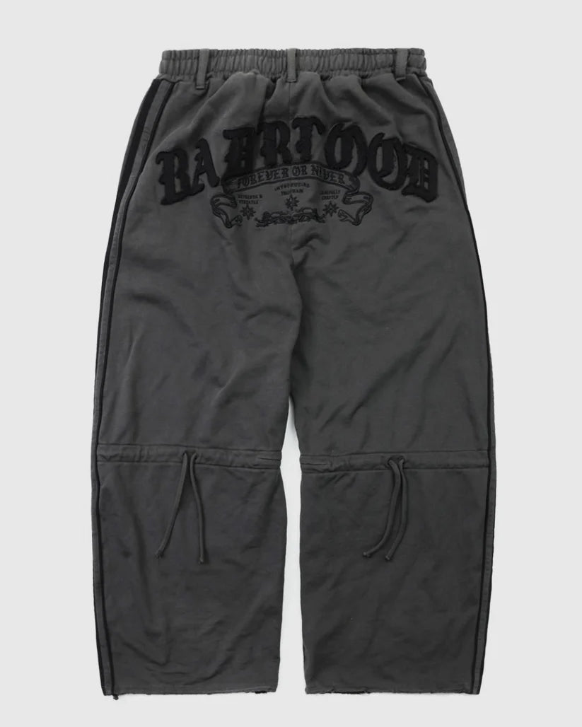 Badblood Billy Washed Jogger - Charcoal