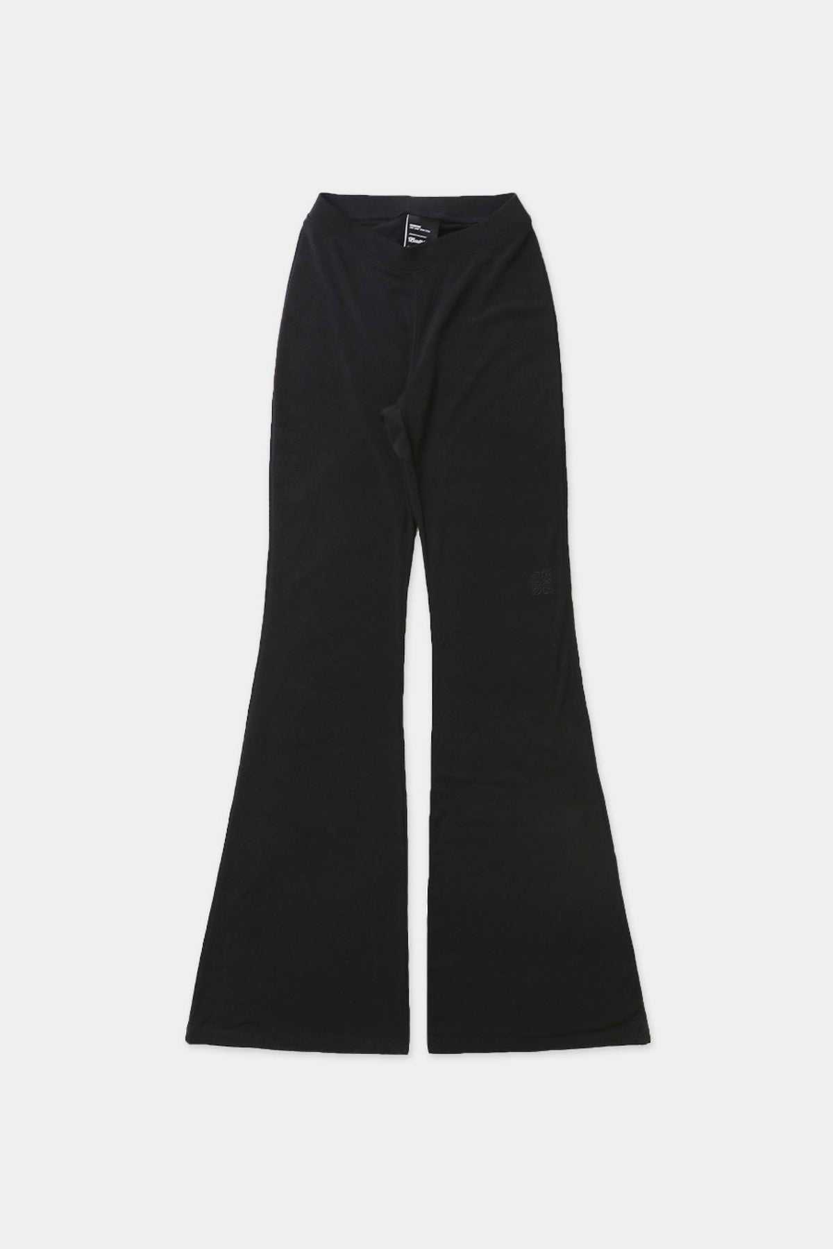 Badblood Ego Low-Rise Bootcut Trousers Black