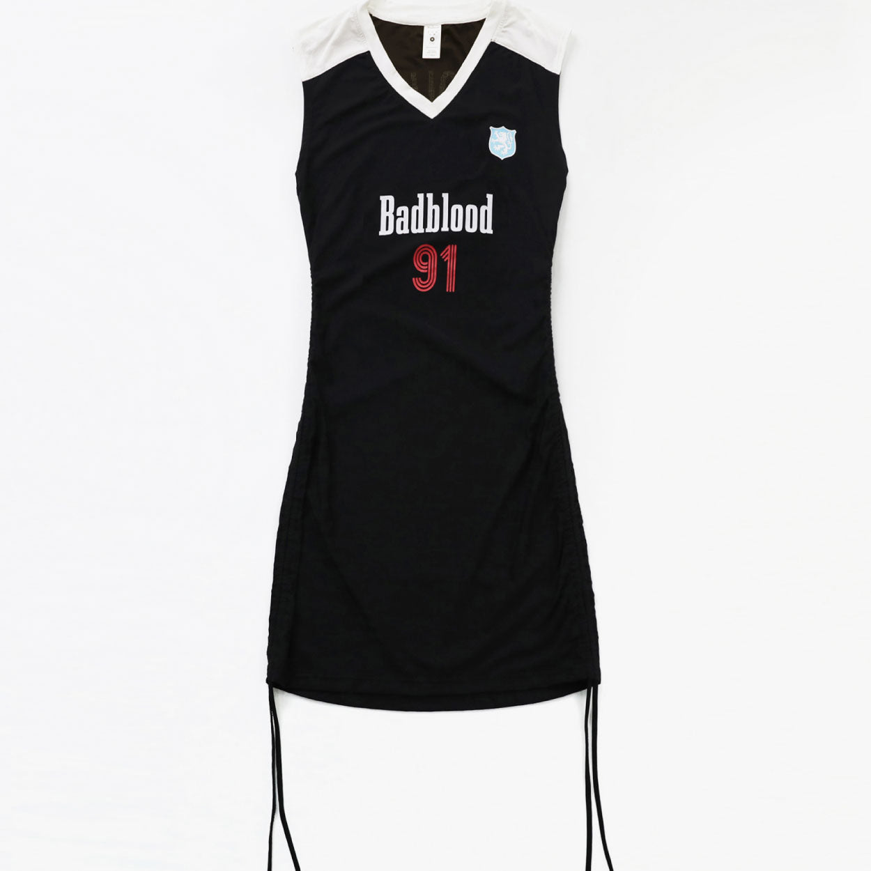 Badblood Vintage Club V-Neck Tank Dress Black