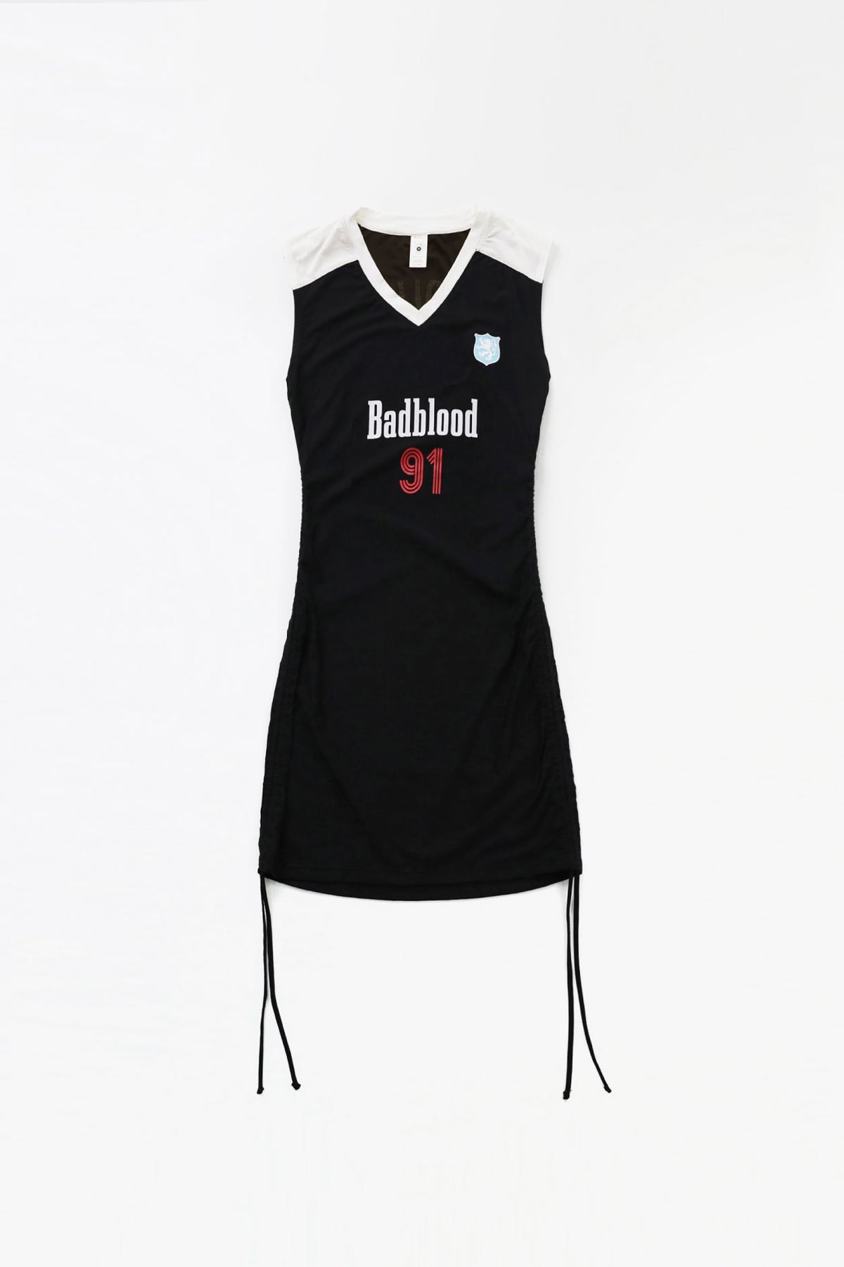 Badblood Vintage Club V-Neck Tank Dress Black