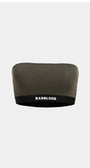Badblood Small Logo Tube Bra Khaki