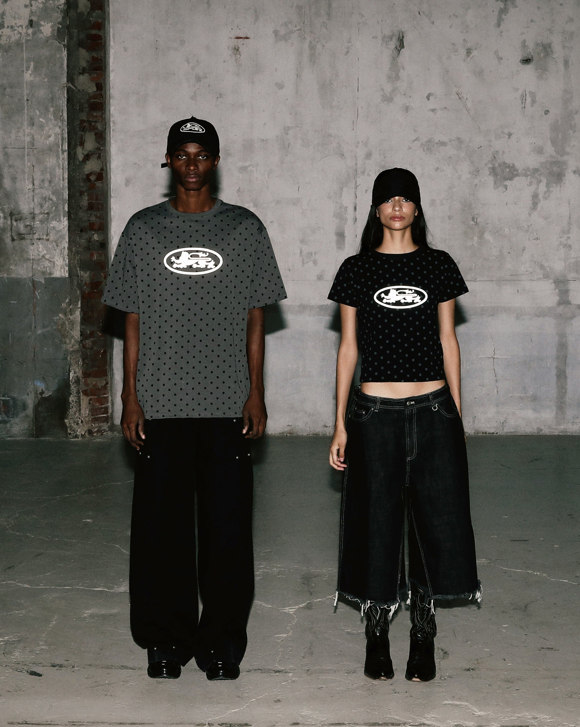 Badblood Mystic Basic T-Shirt - Charcoal Dot
