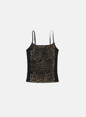 Badblood Mystic String Tank - Brown Leopard