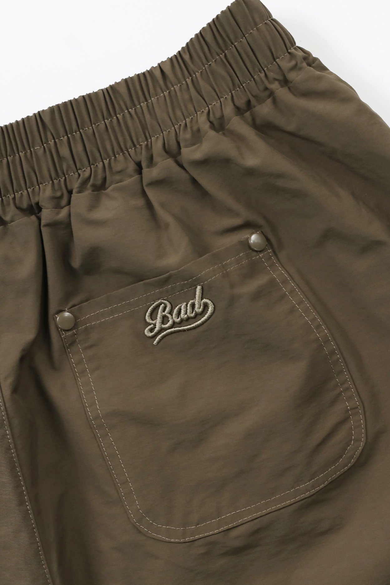Badblood AJ Easy Bermuda Pants Khaki Brown