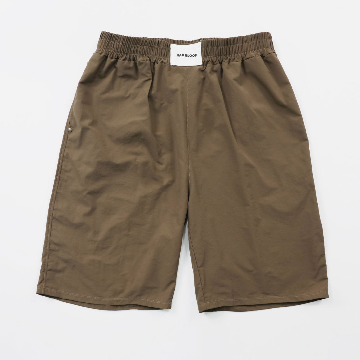 Badblood AJ Easy Bermuda Pants Khaki Brown