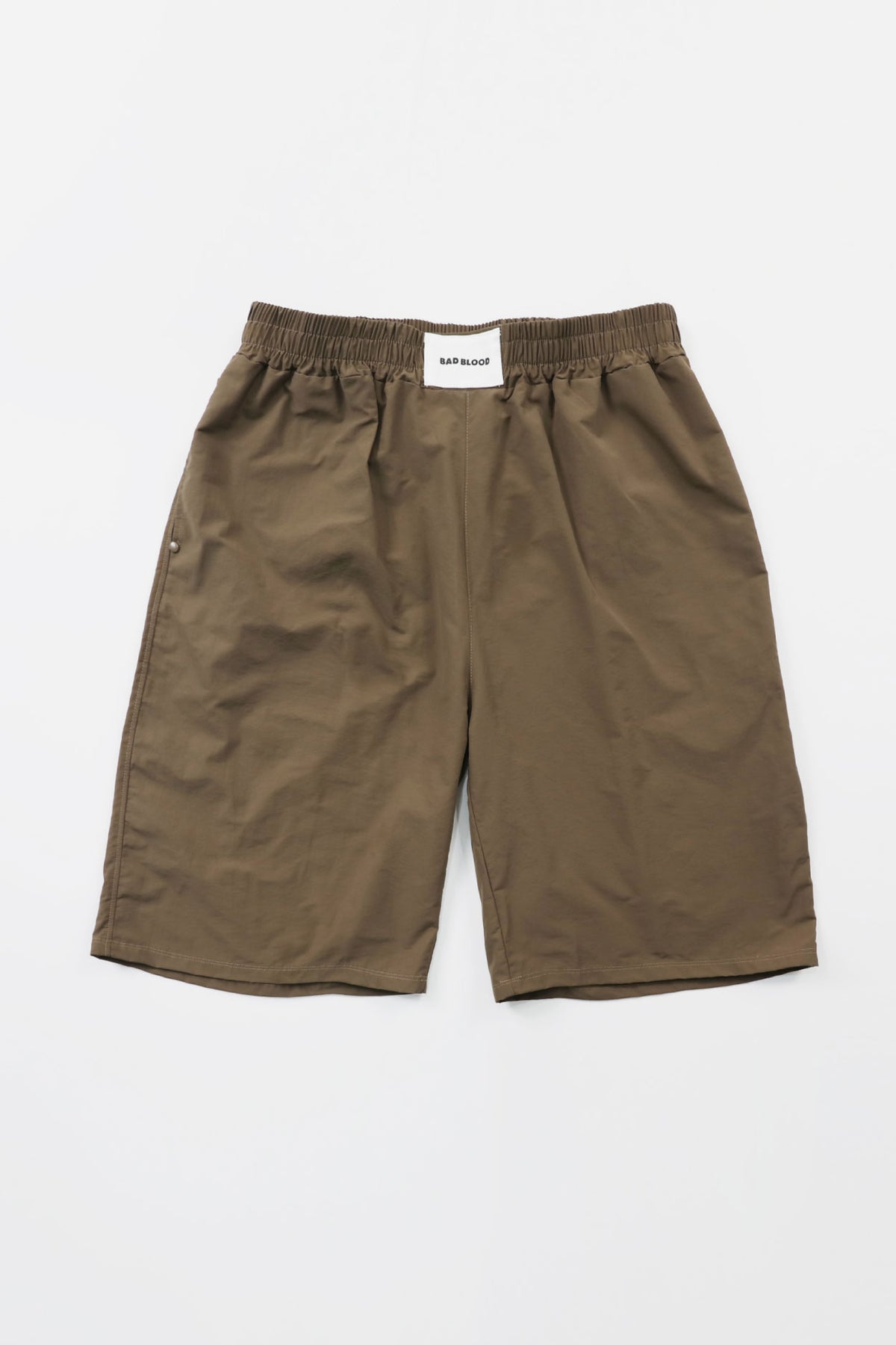 Badblood AJ Easy Bermuda Pants Khaki Brown