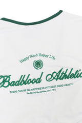 Badblood Laurel Classic Aqua Lab Top White