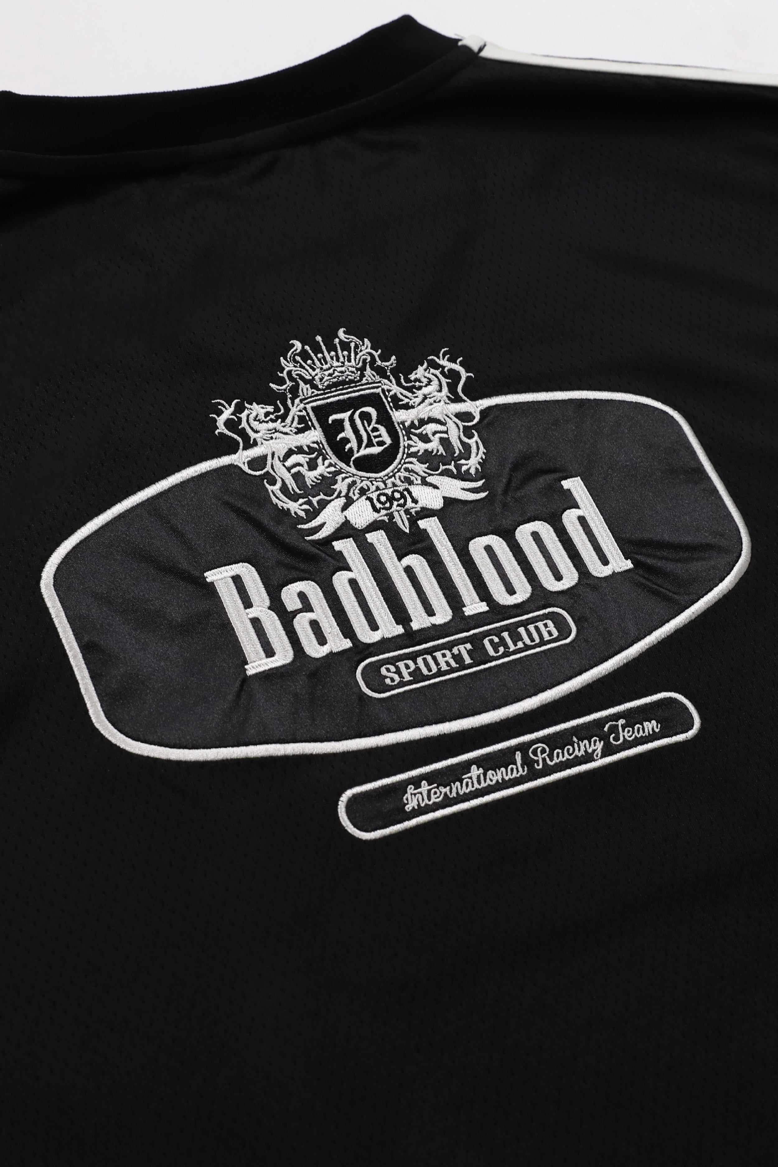 Badblood Sports Club 1/2 Tee Black