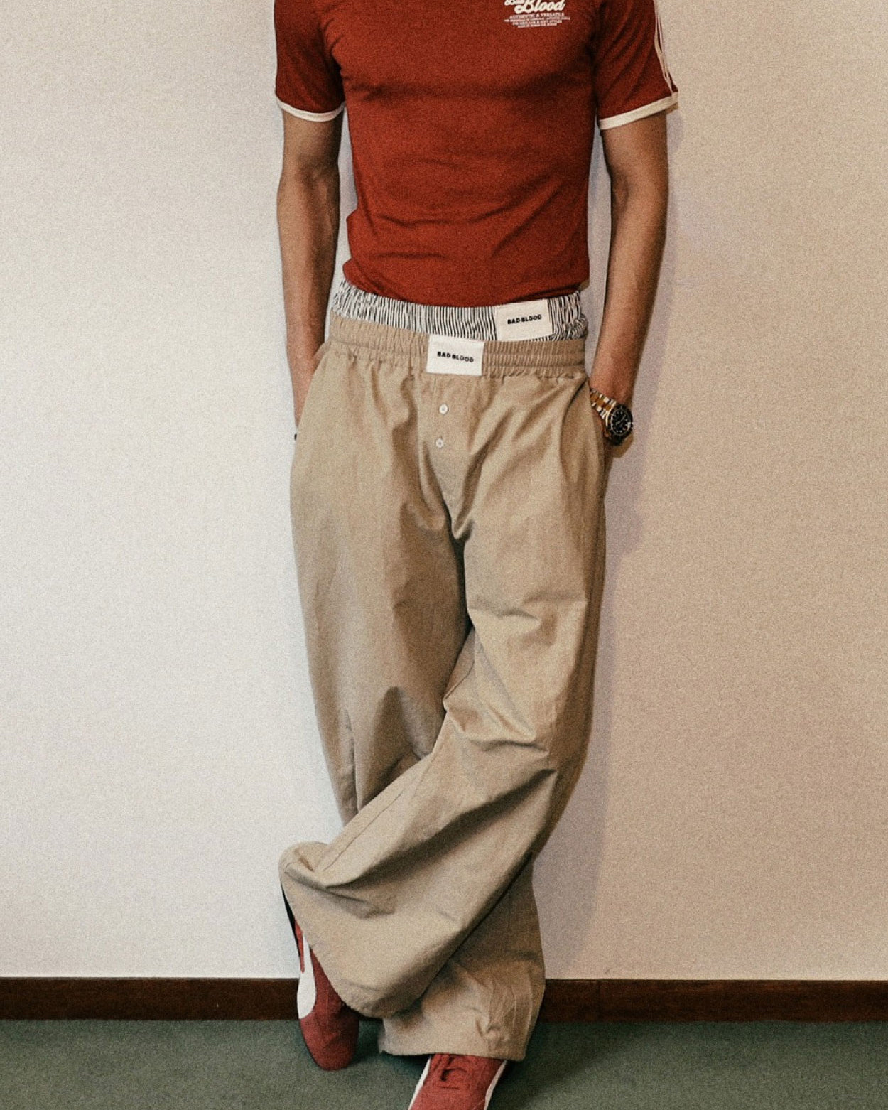 Badblood AJ Easy Pants Tan