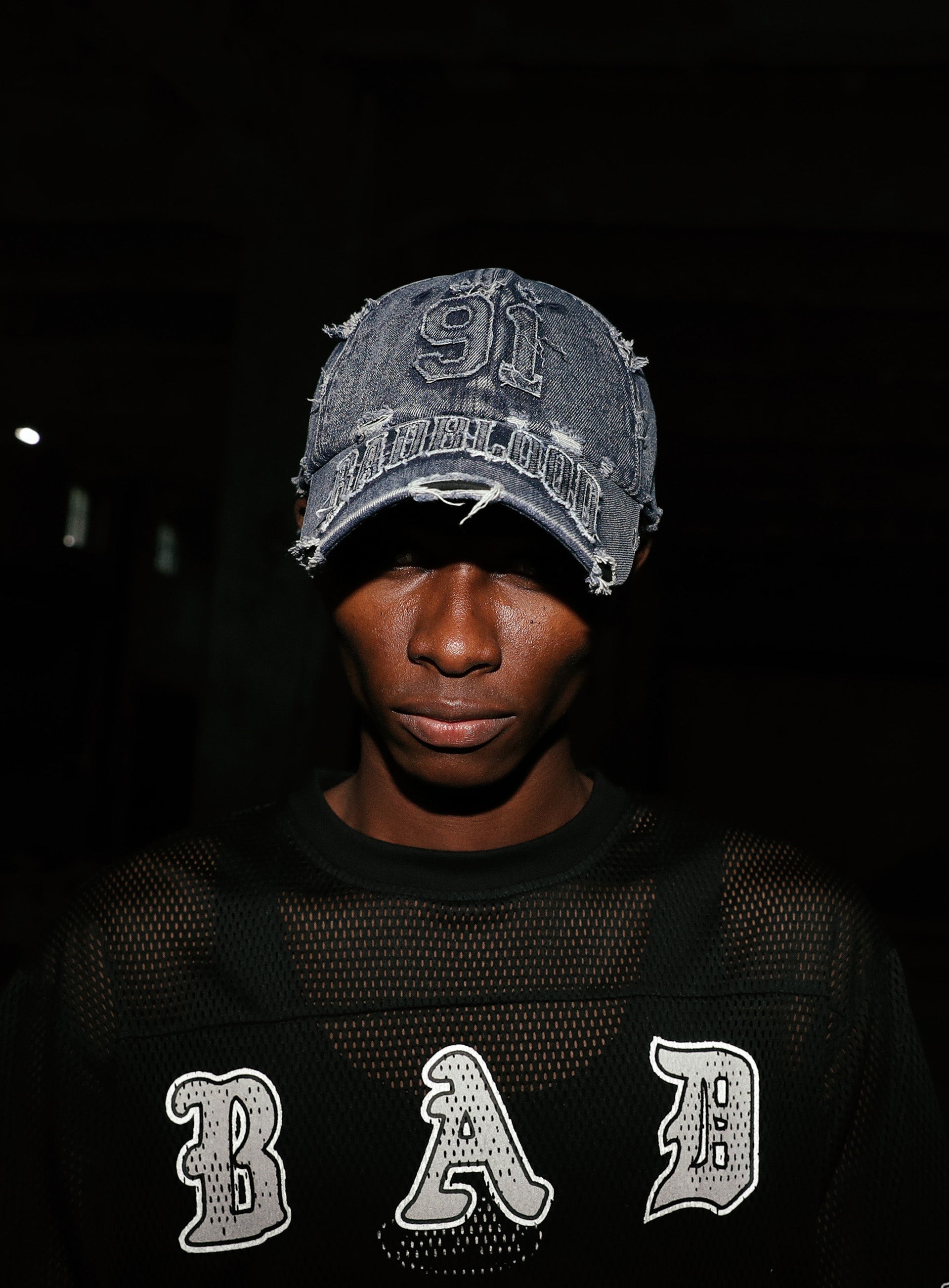 Badblood Rusty Ball Cap - Denim Blue