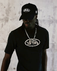 Badblood Mystic Embroidered Ball Cap Black