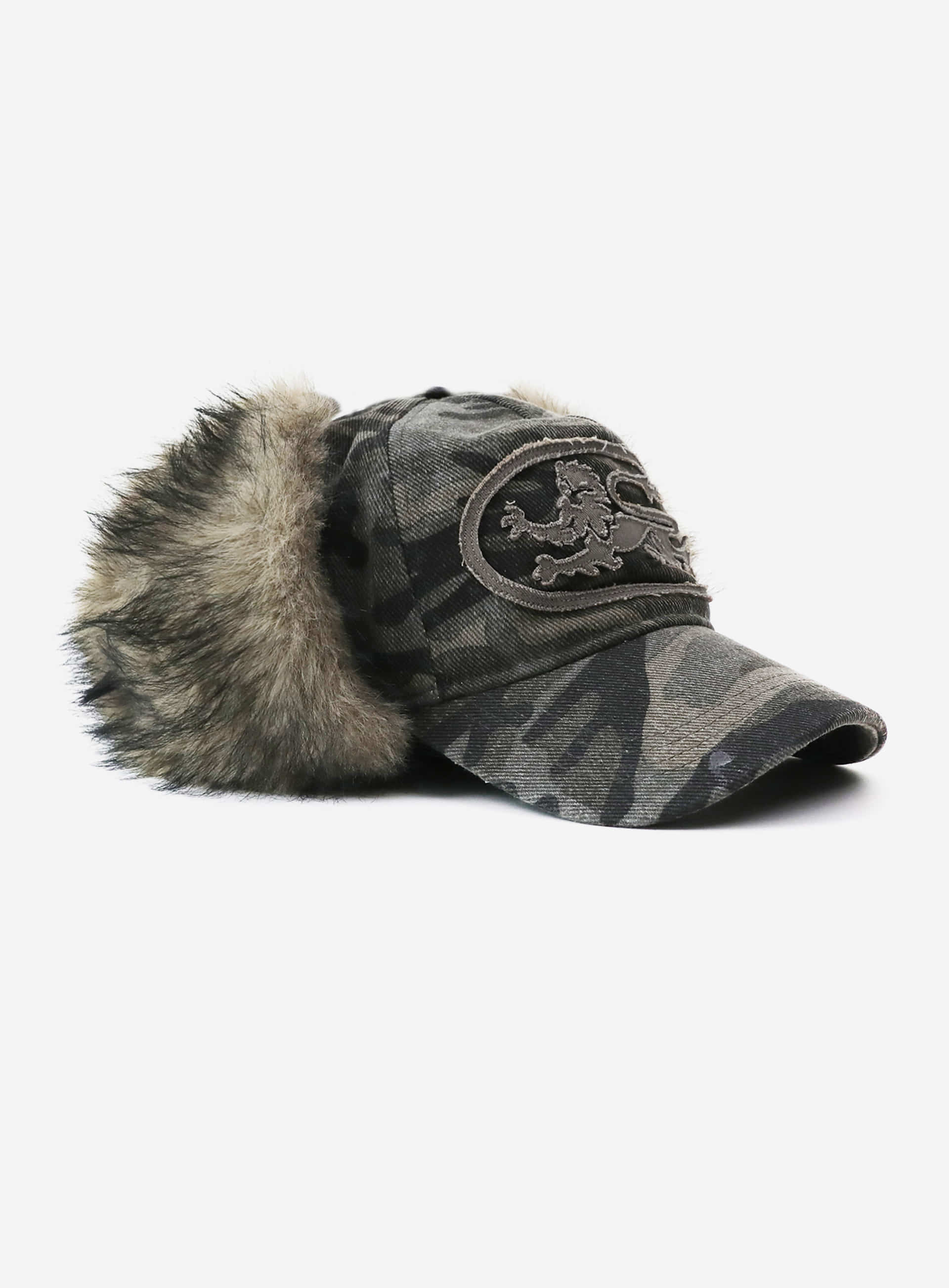 Badblood Mystic Trapper Hat Green Camo