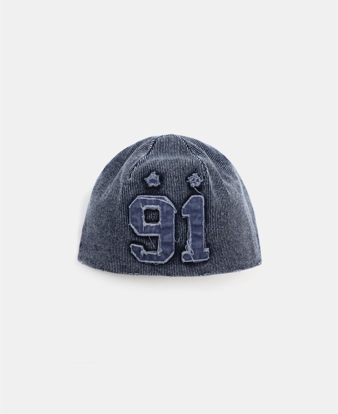 Badblood Rusty Denim Beanie Blue