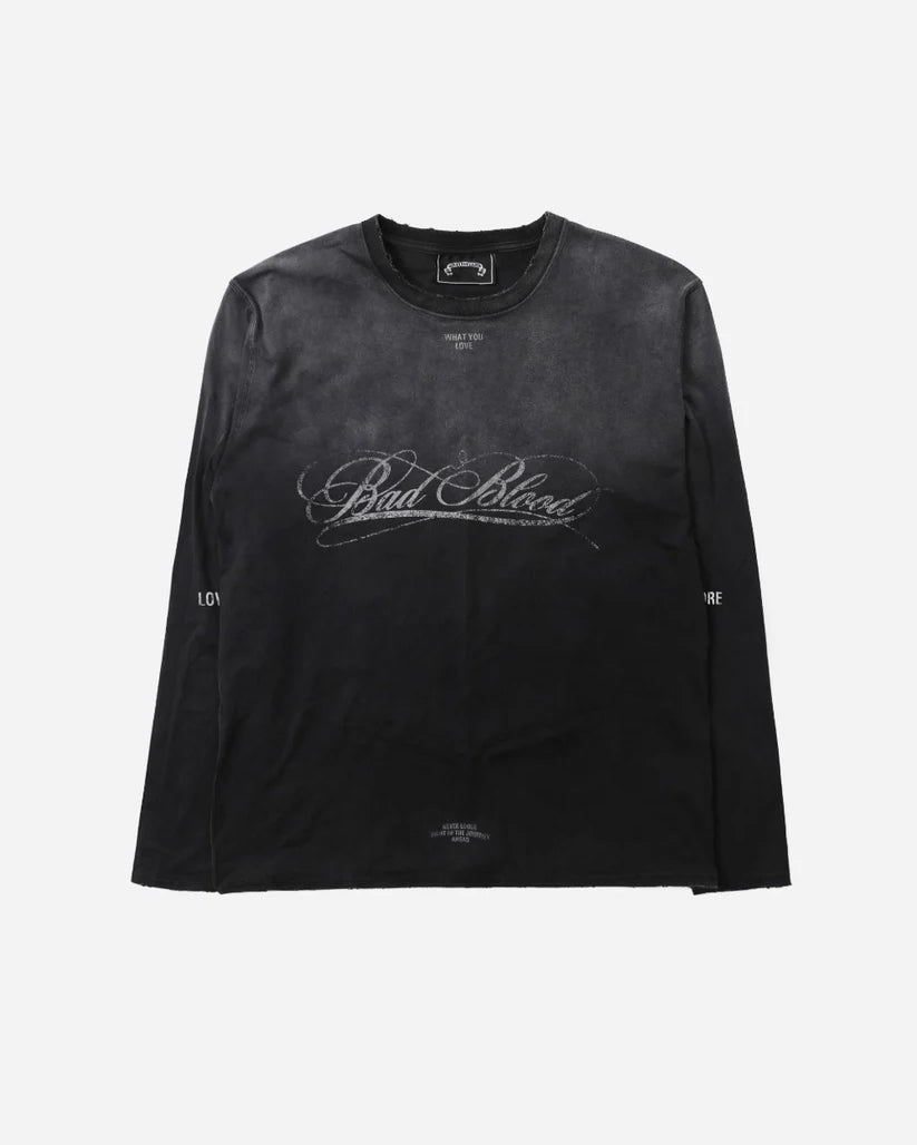 Badblood Dark Classic Long Sleeve - Dusty Black