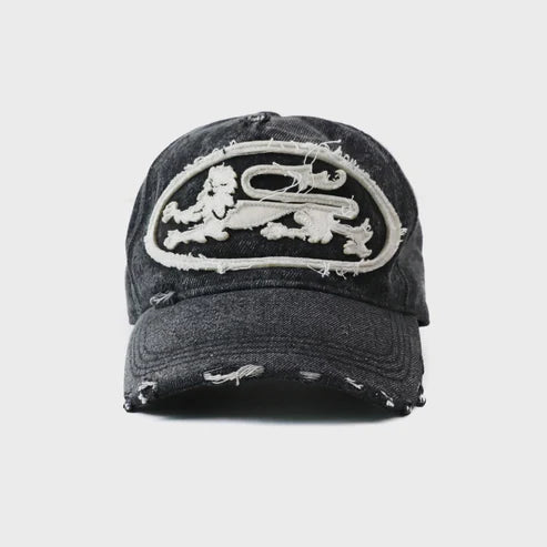 Badblood Mystic Big Patch Ball Cap - Dusty Gray
