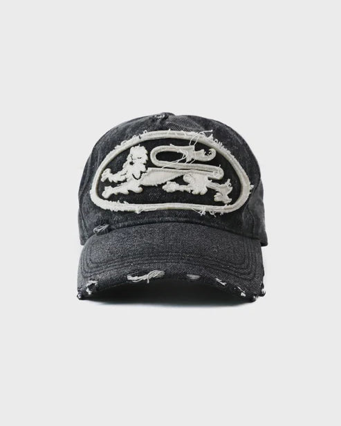 Badblood Mystic Big Patch Ball Cap - Dusty Gray