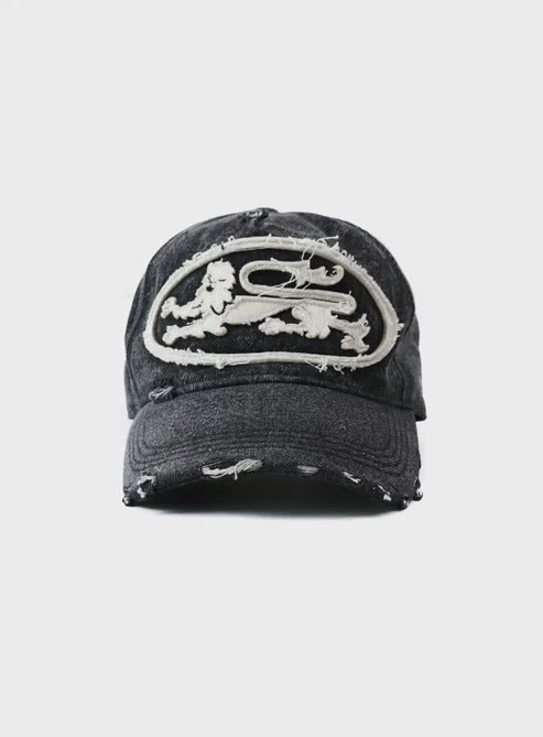 Badblood Mystic Big Patch Ball Cap - Dusty Gray