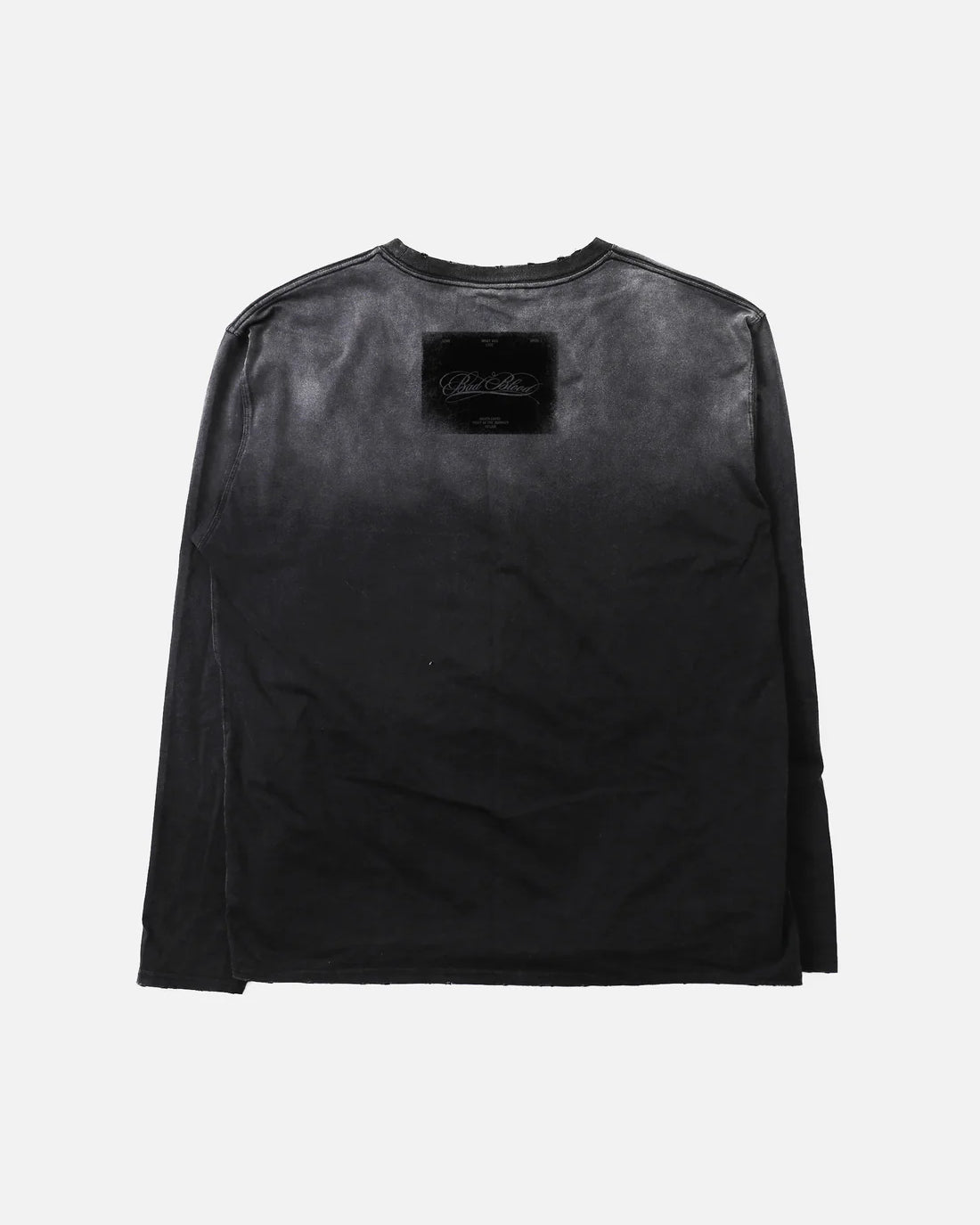Badblood Dark Classic Long Sleeve - Dusty Black