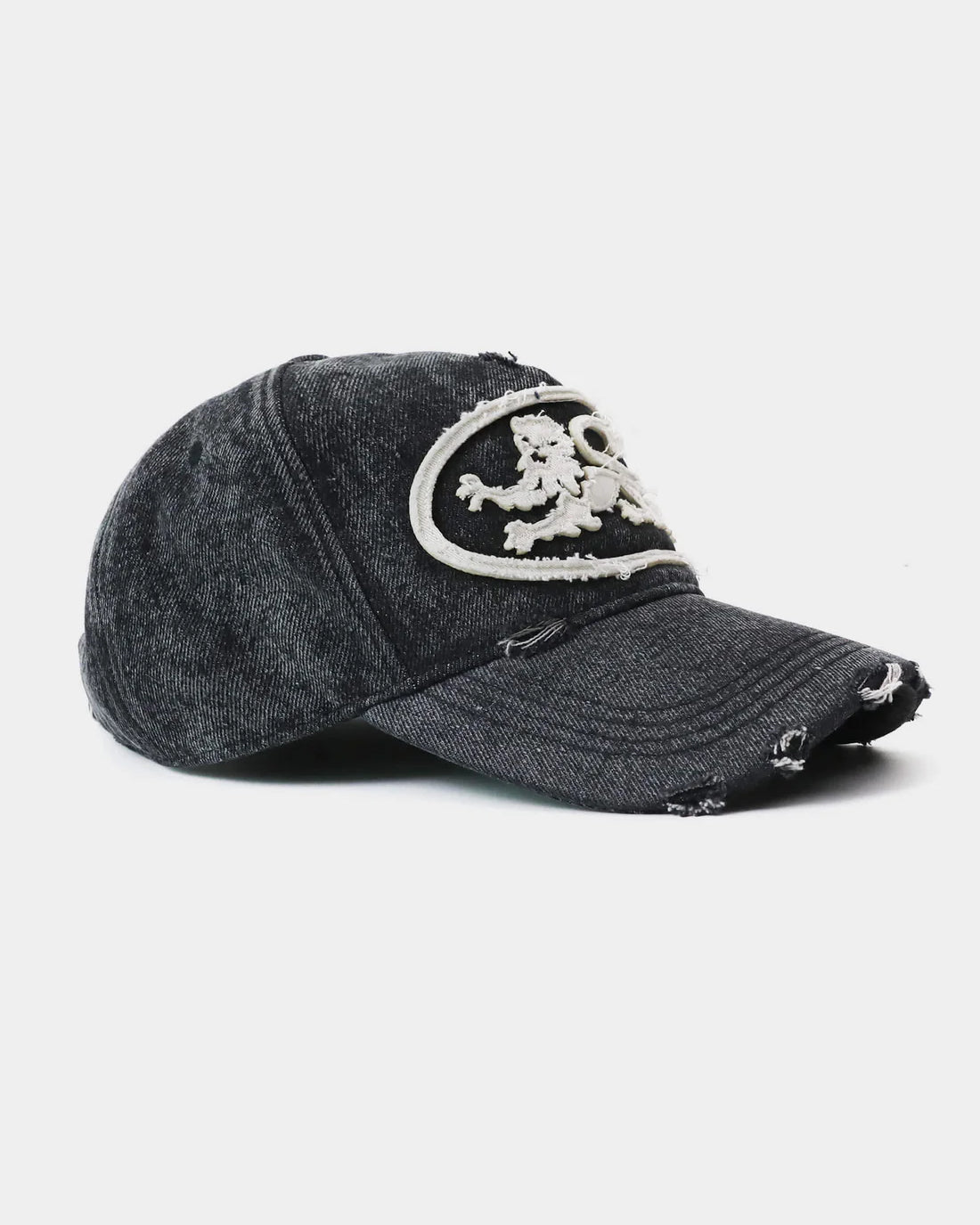 Badblood Mystic Big Patch Ball Cap - Dusty Gray