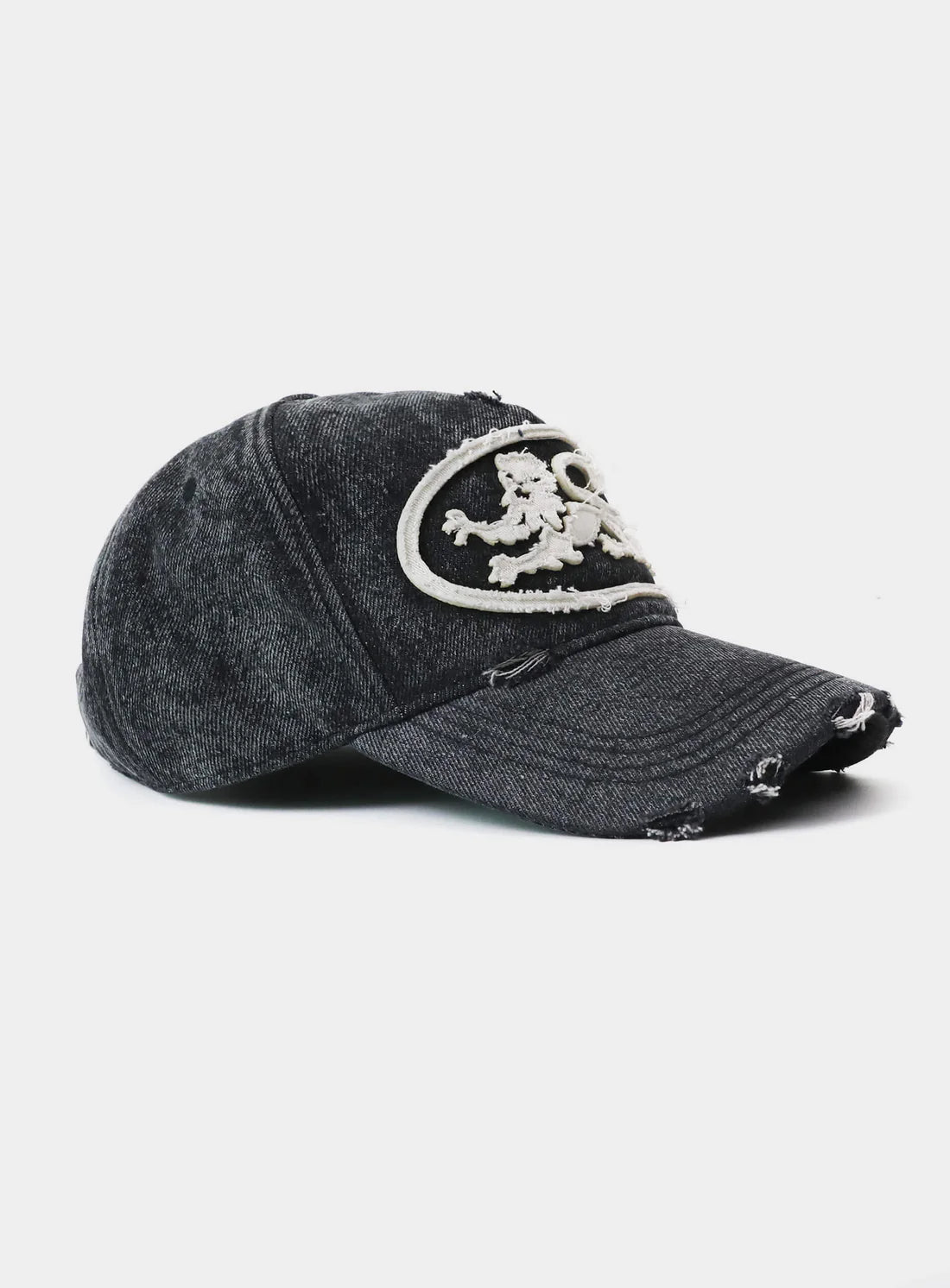 Badblood Mystic Big Patch Ball Cap - Dusty Gray