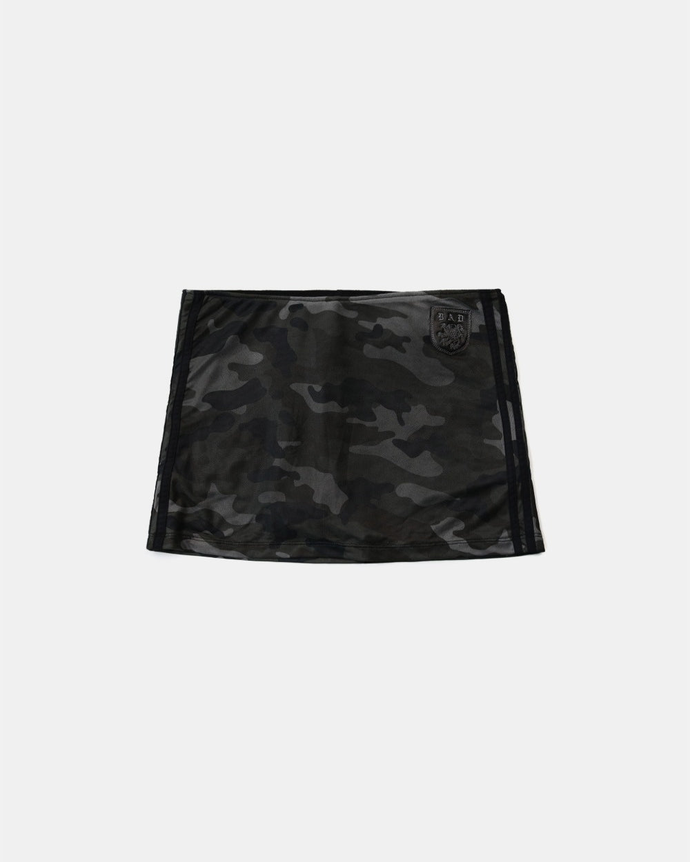 Badblood Vintage Club Skirt - Black Camo