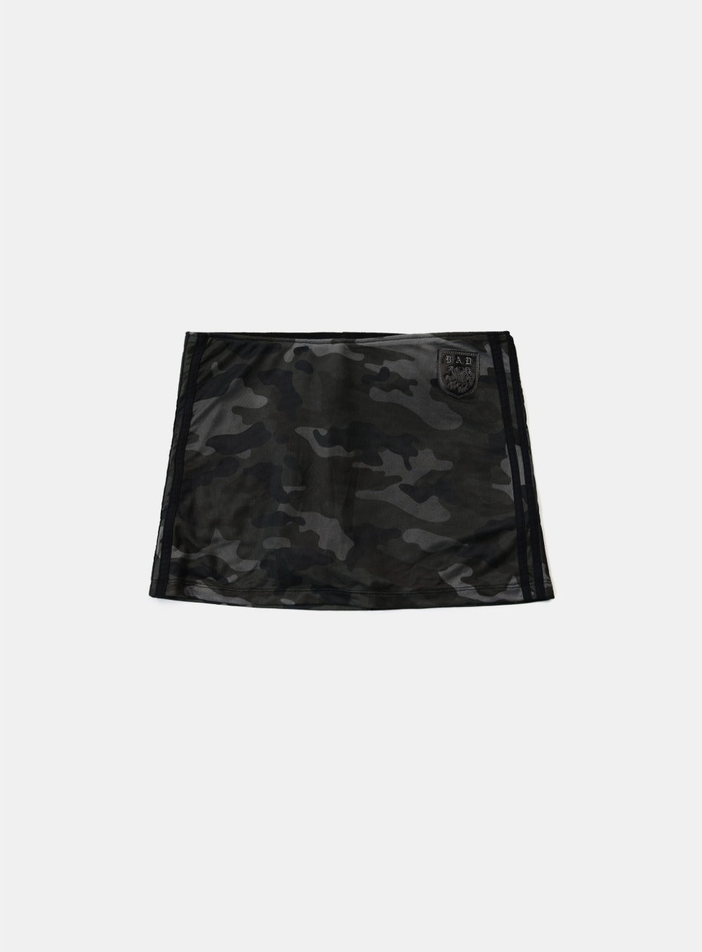 Badblood Vintage Club Skirt - Black Camo