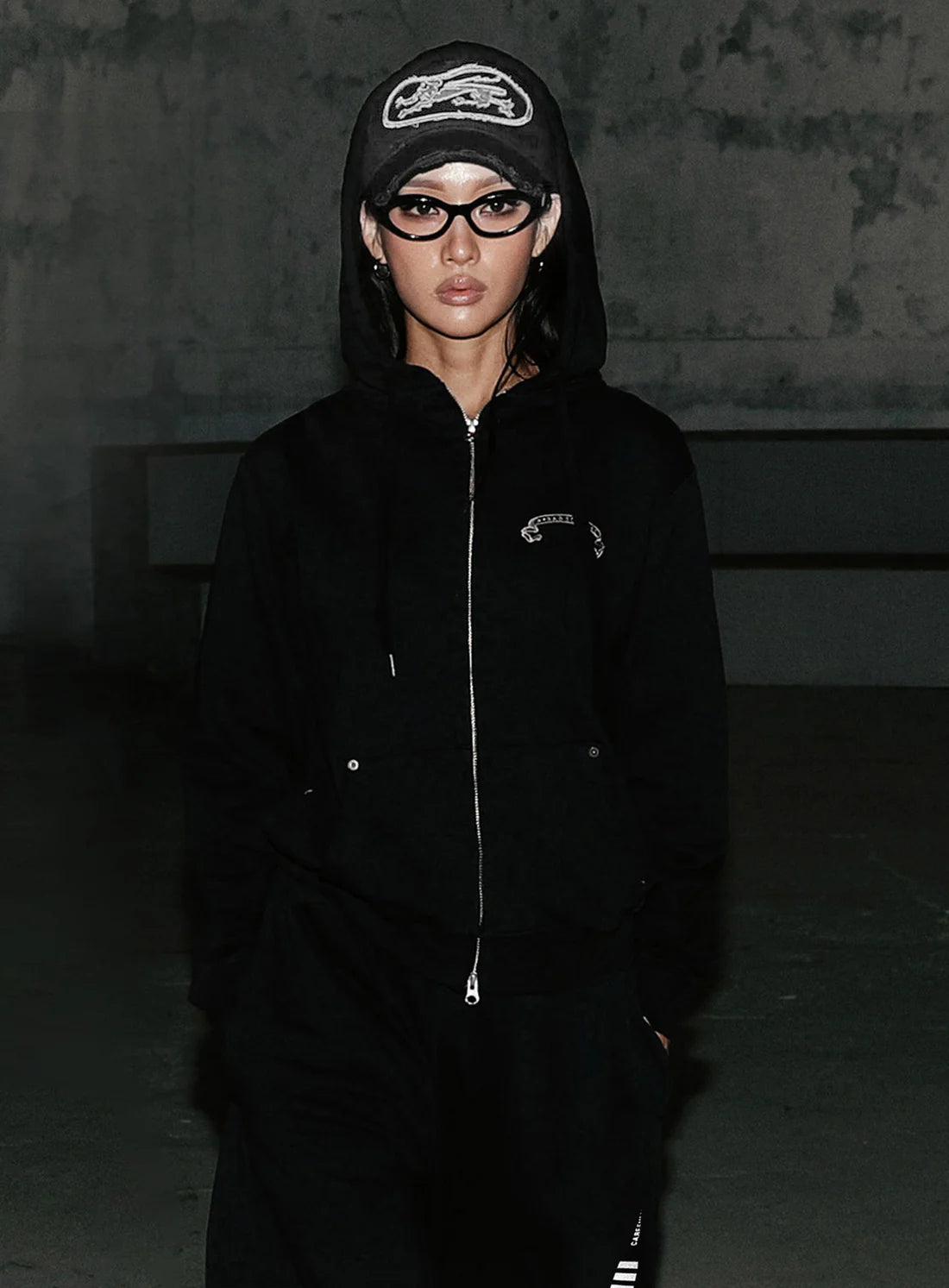 Badblood Mystic Big Patch Ball Cap - Dusty Gray