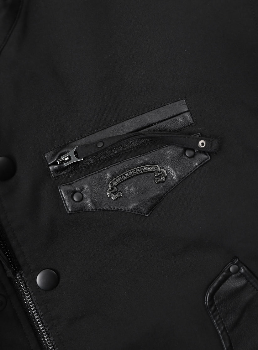 Badblood Viper91 High Neck Jacket - Black