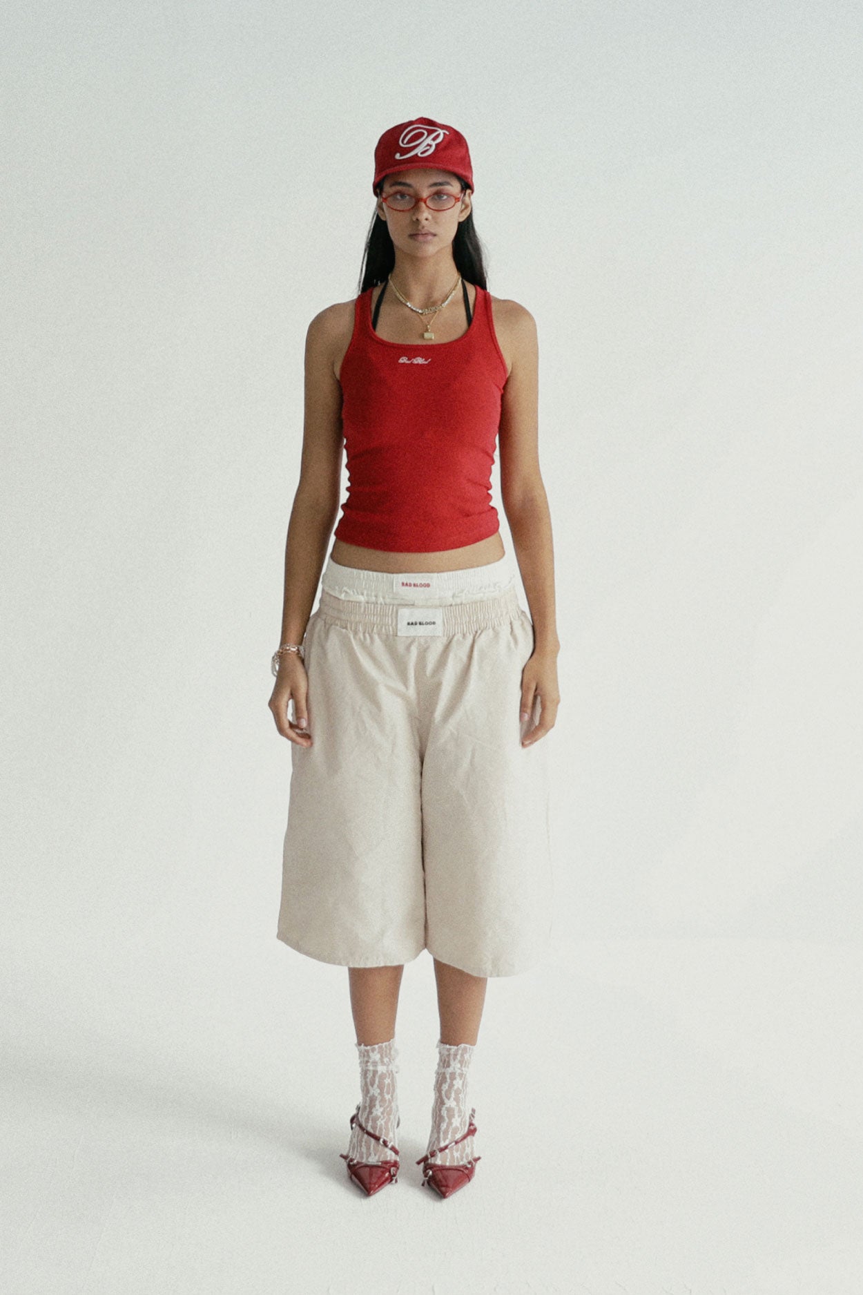 Badblood AJ Easy Bermuda Pants Sand