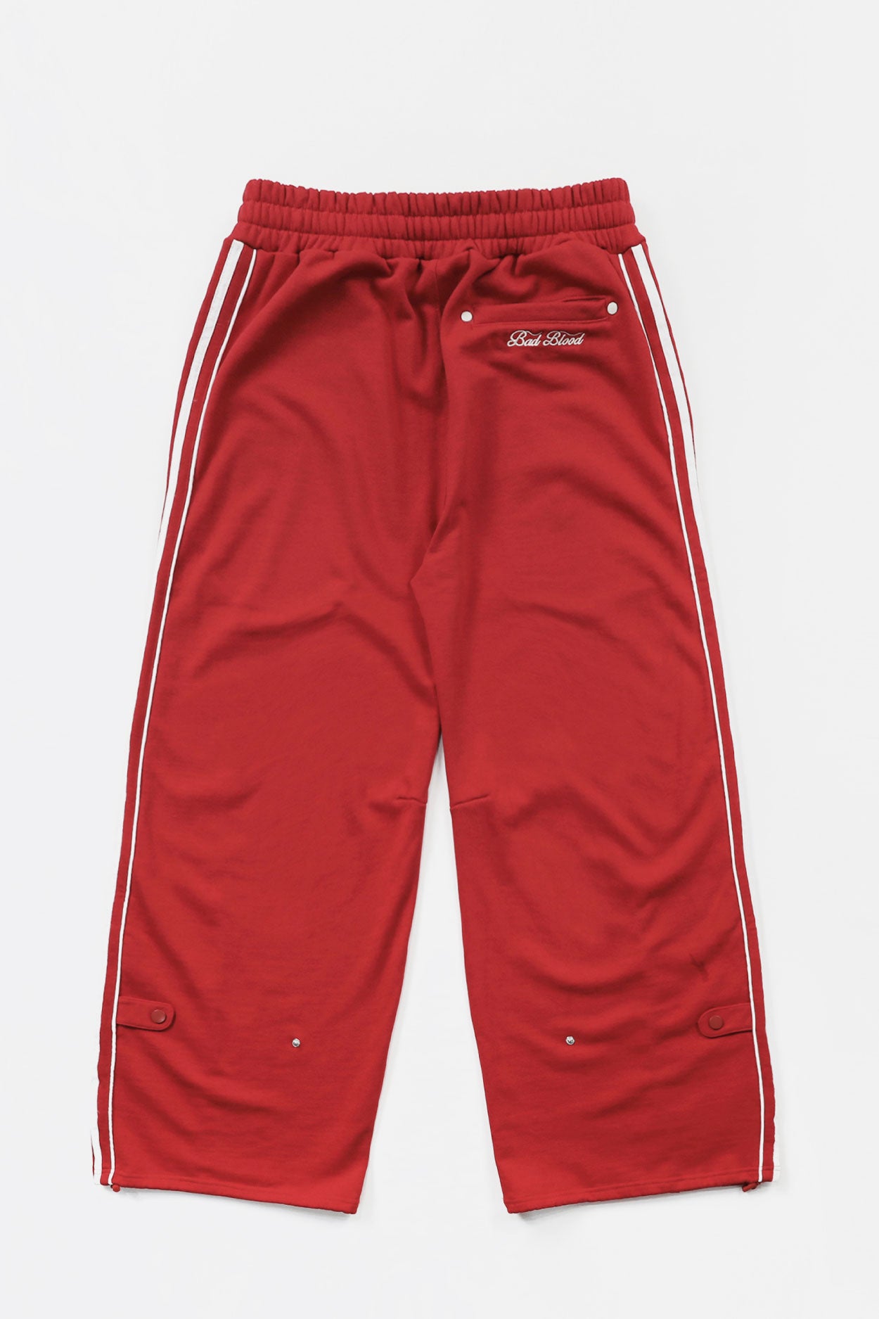 Badblood Billy 2 Way Curved Jogger Trousers Red