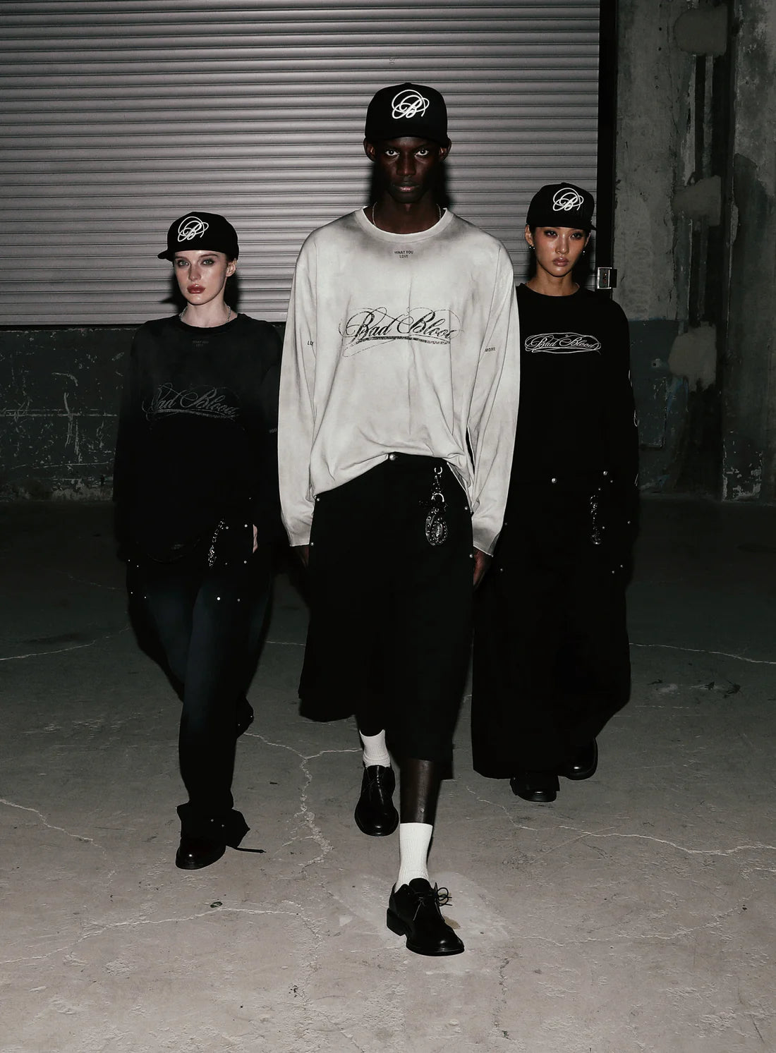 Badblood Dark Classic Long Sleeve - Dusty Black