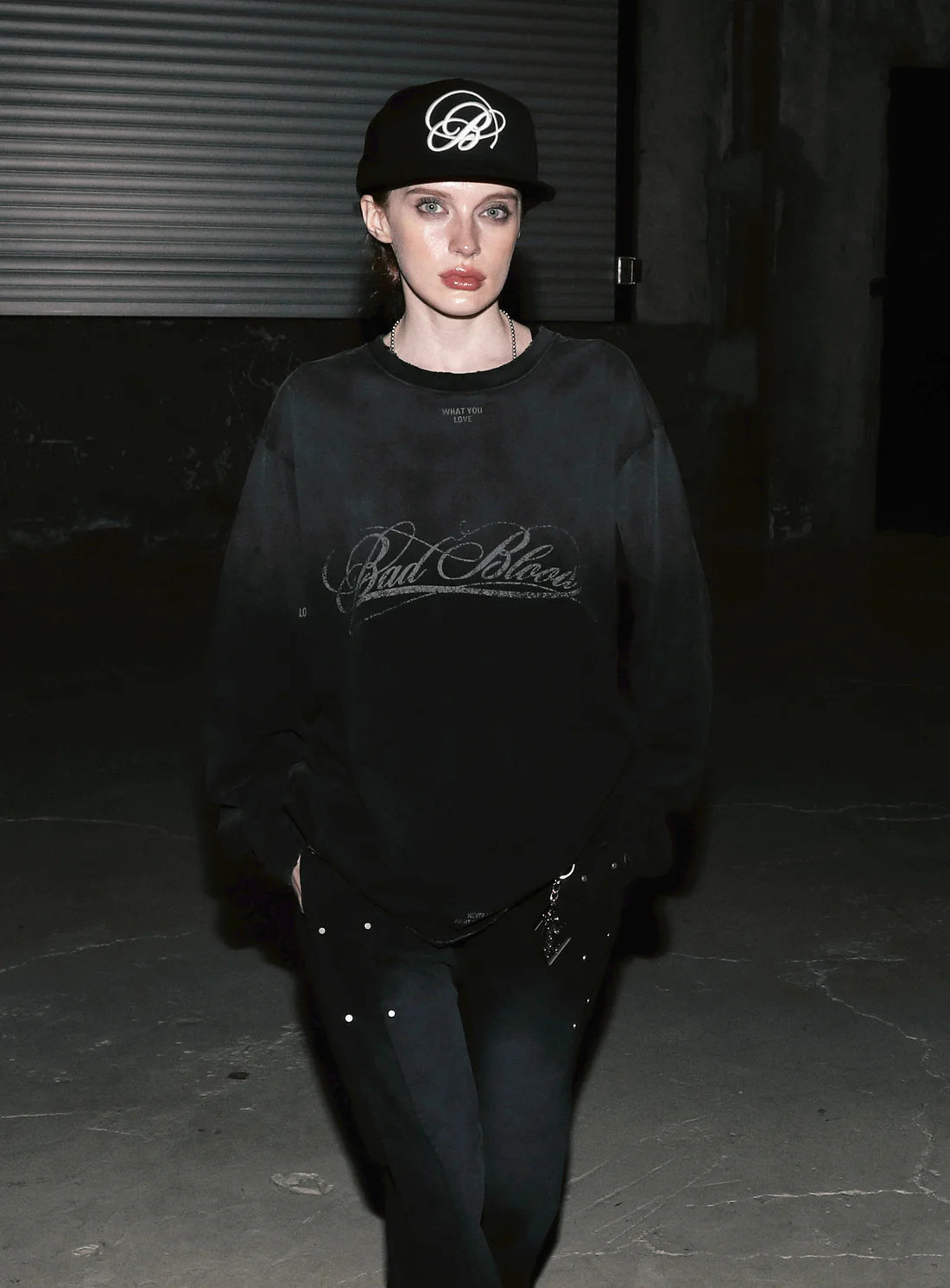 Badblood Dark Classic Long Sleeve - Dusty Black