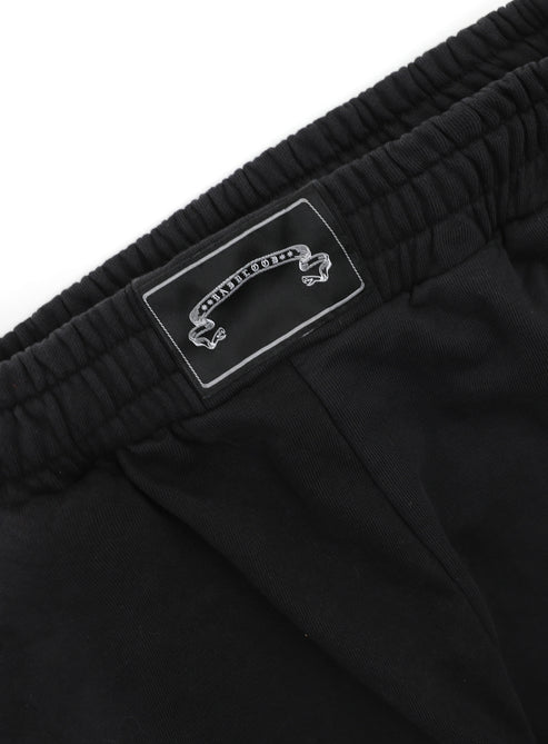 Badblood  Viper Logo 2-Way Curved Jogger Trousers - Black