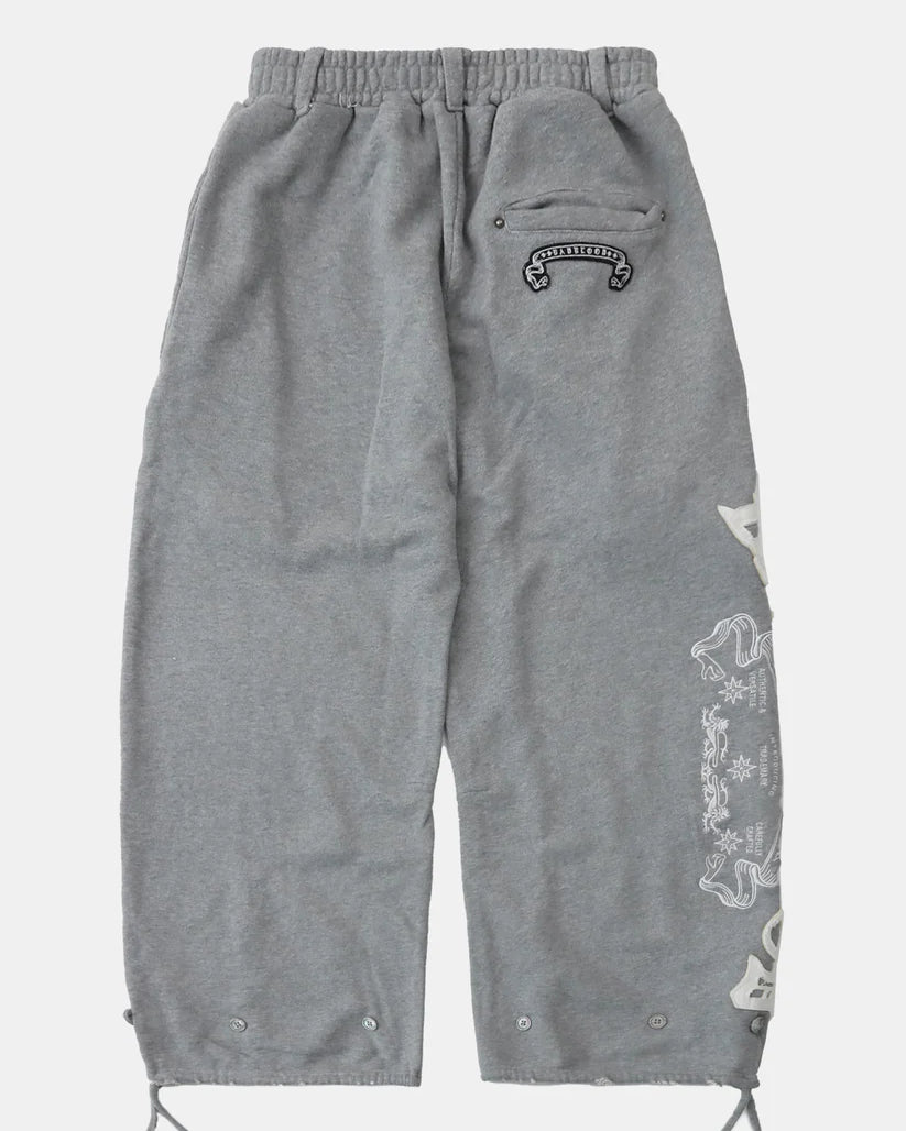 Badblood Mystic Capsule 2-Way Curved Jogger Trousers - Medium Gray