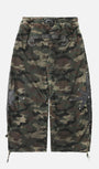 Badblood Cosmo Patch 2-Way Curved Jogger Trousers - Green Camo