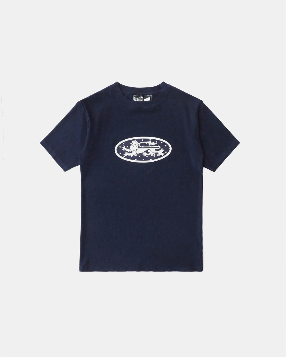 Badblood Mystic Dot Logo Jersey T-Shirt Navy